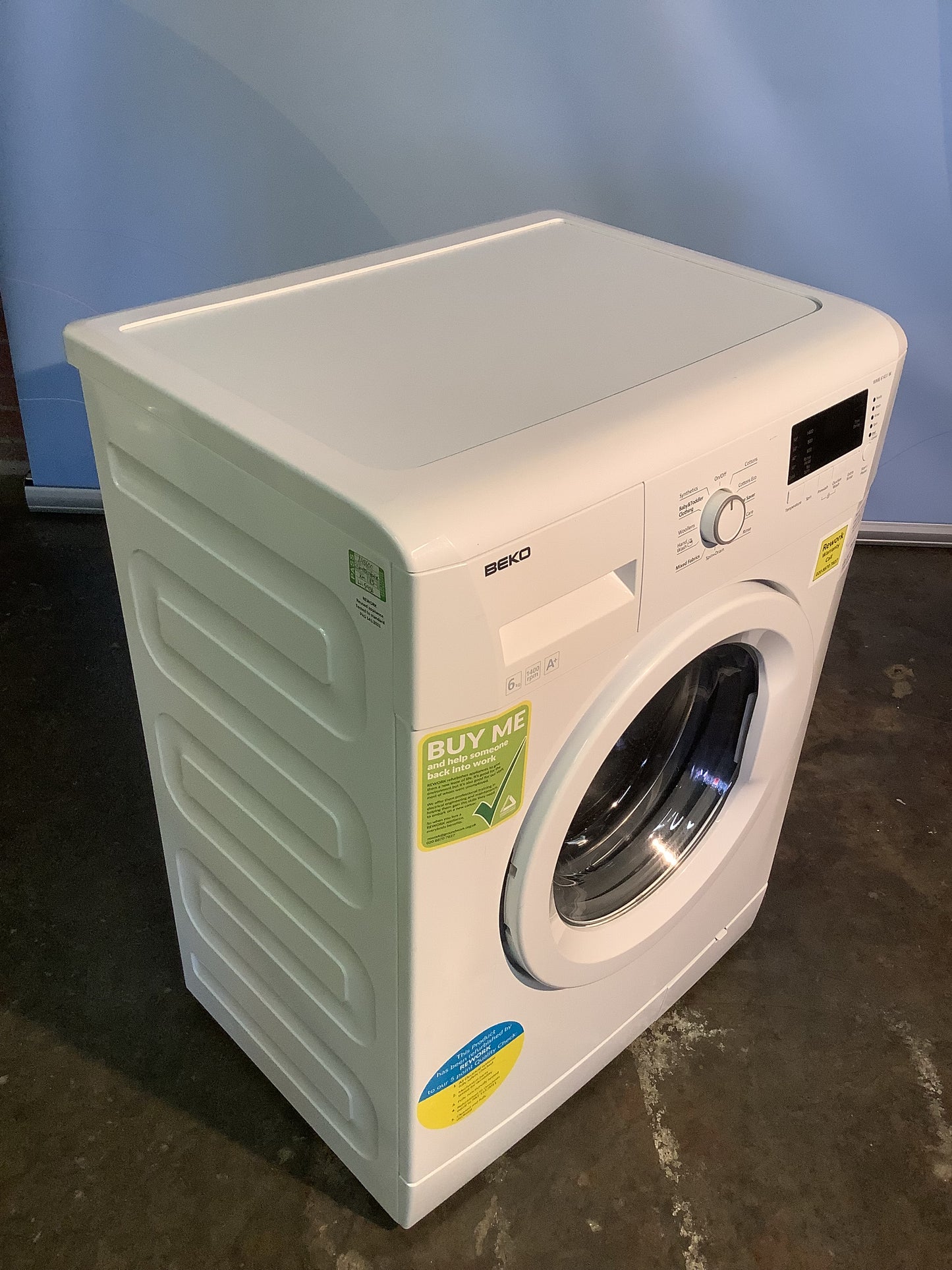 Beko 6kg Washing Machine WMB61431W L48600