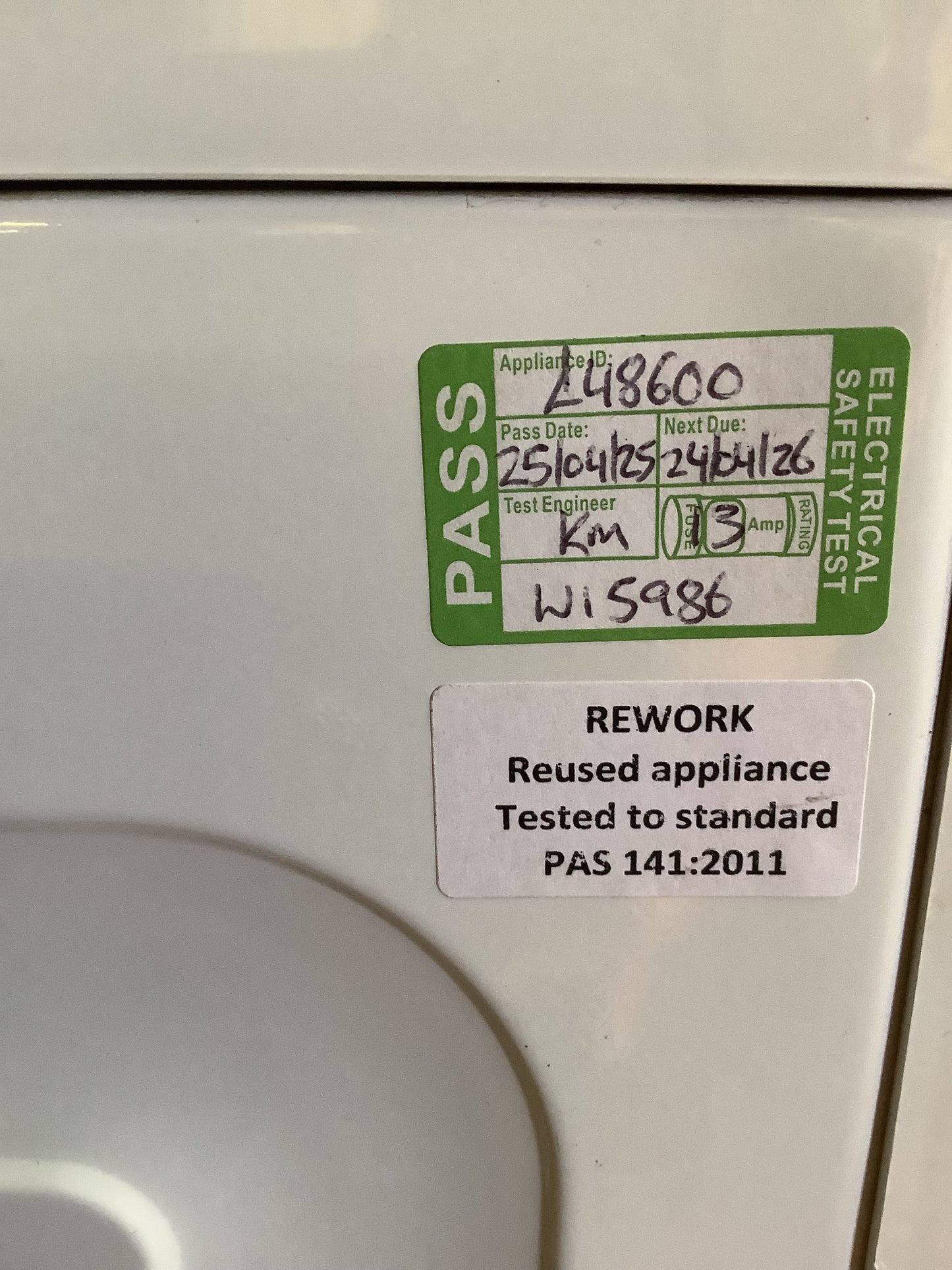 Beko 6kg Washing Machine WMB61431W L48600