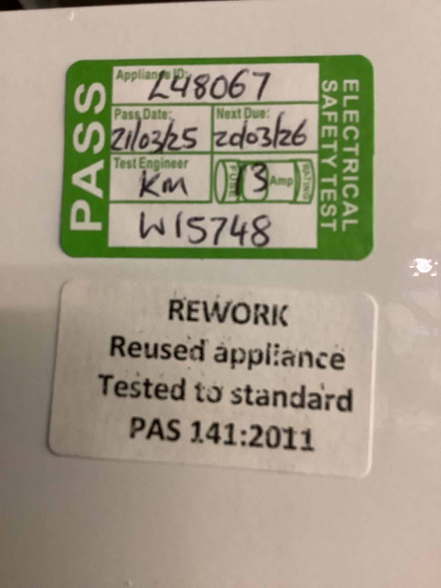 Hotpoint Fridge Freezer FUFL2010 L48067