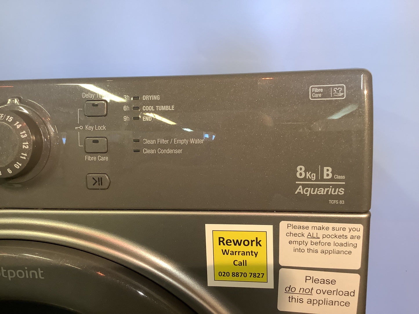Hotpoint 8kg Tumble Dryer TCFS83 L48258