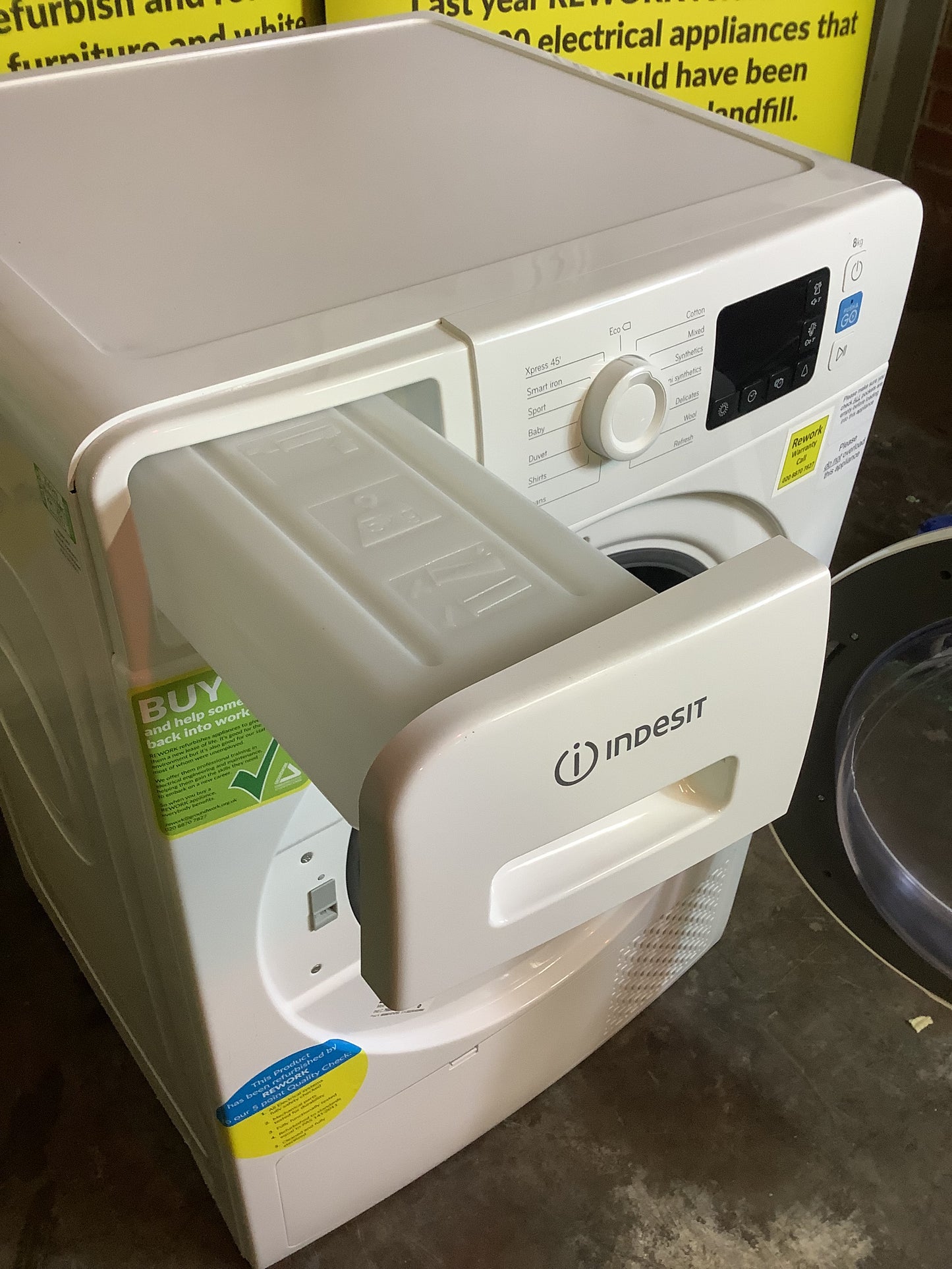 Indesit Tumble Dryer YTM1182X L46544