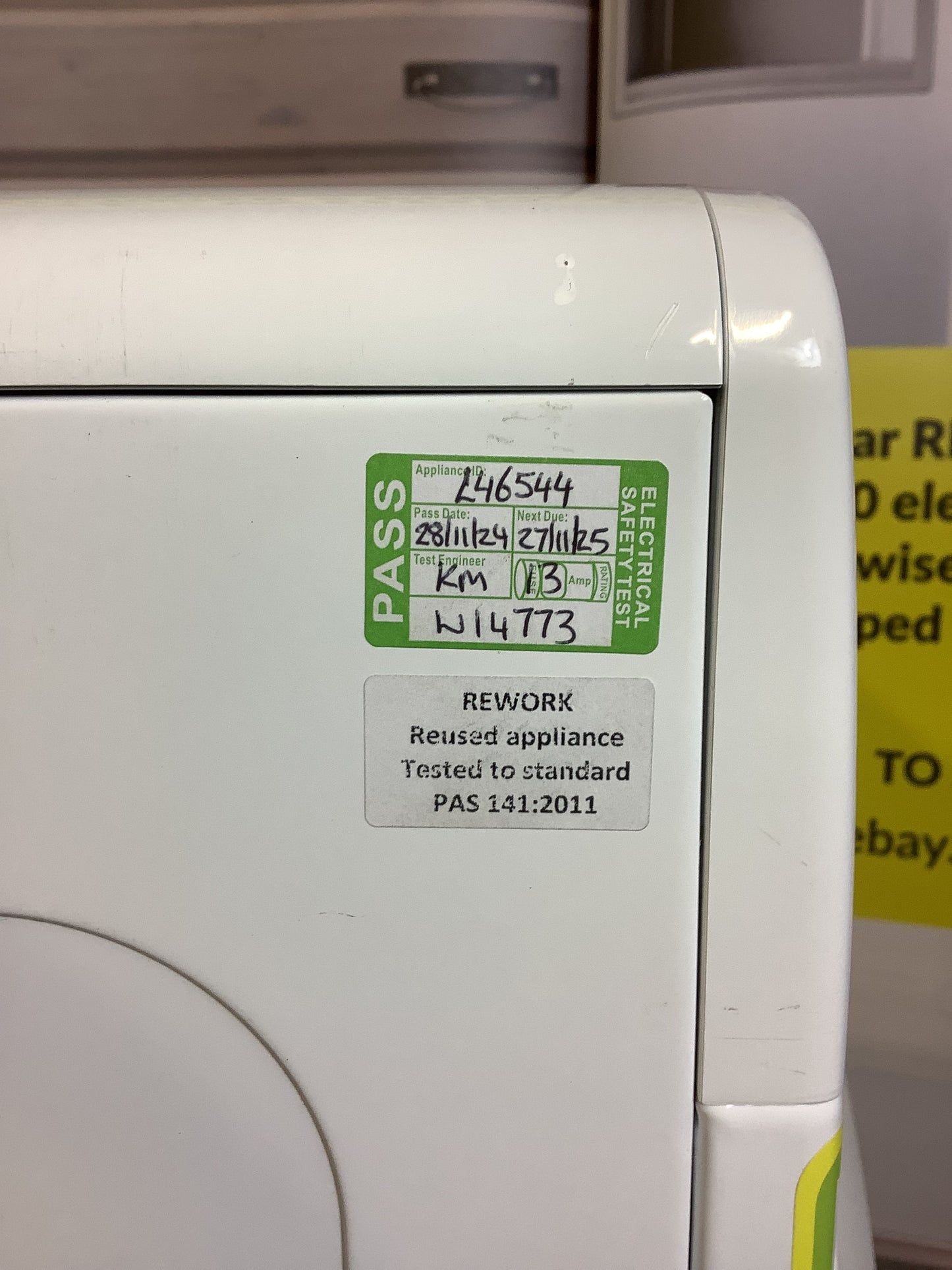 Indesit Tumble Dryer YTM1182X L46544