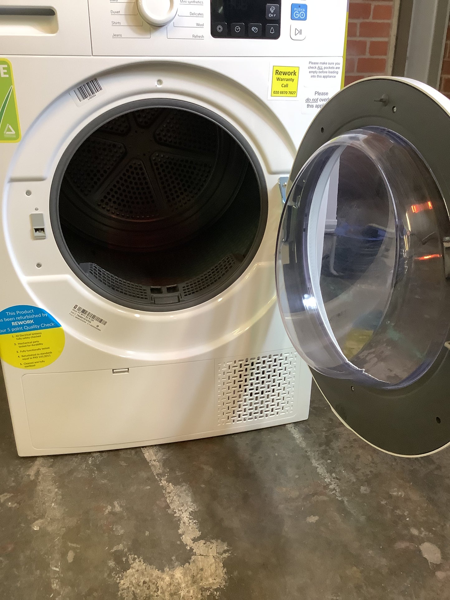 Indesit Tumble Dryer YTM1182X L46544