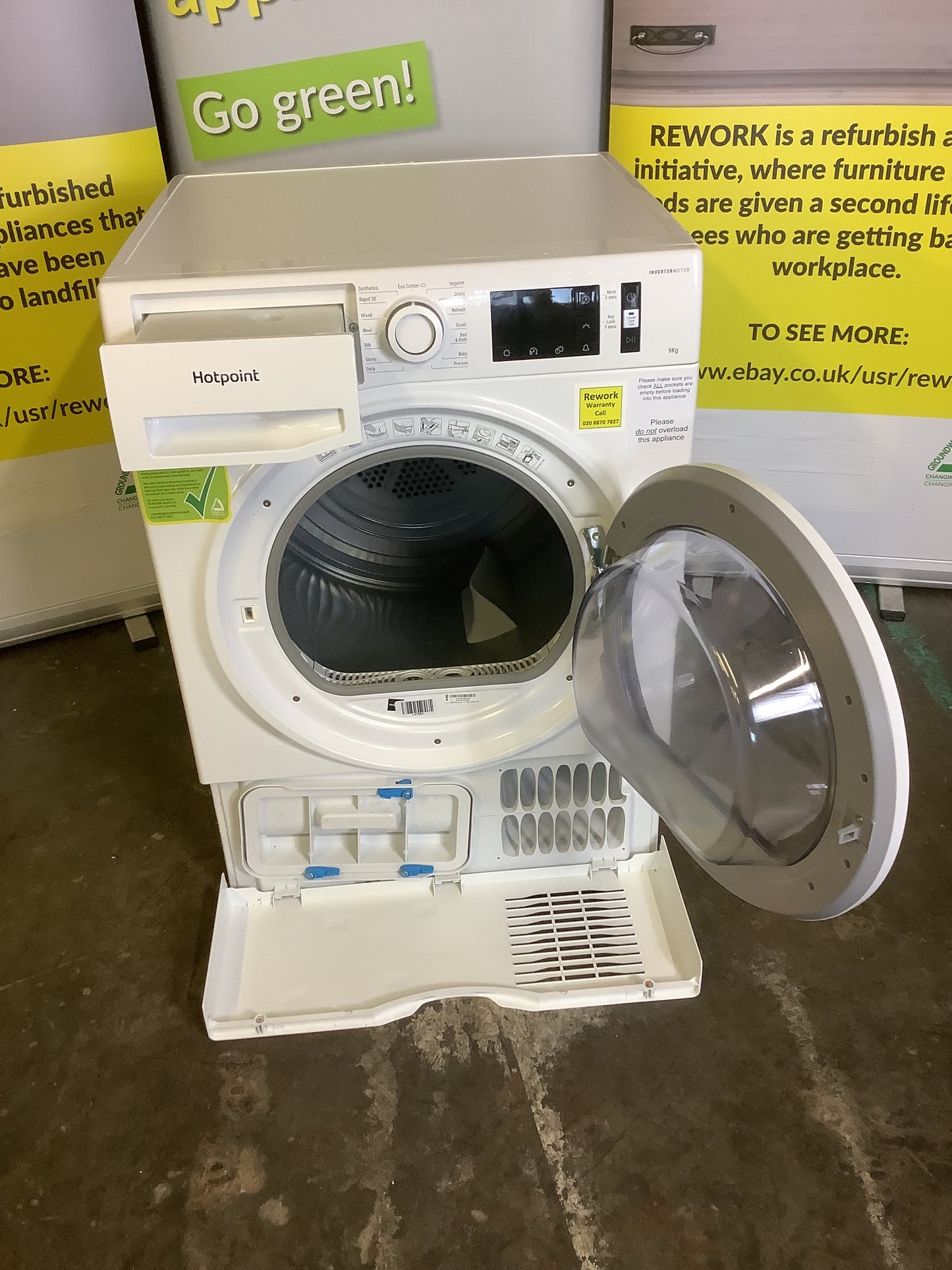Hotpoint Tumble Dryer H3D91WBUK L47504