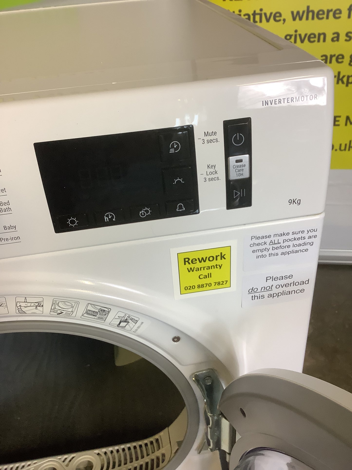 Hotpoint Tumble Dryer H3D91WBUK L47504