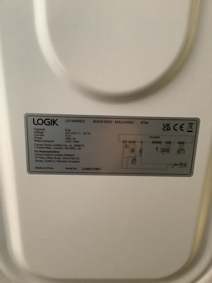 Logik Washing Machine L914WM23 L47905