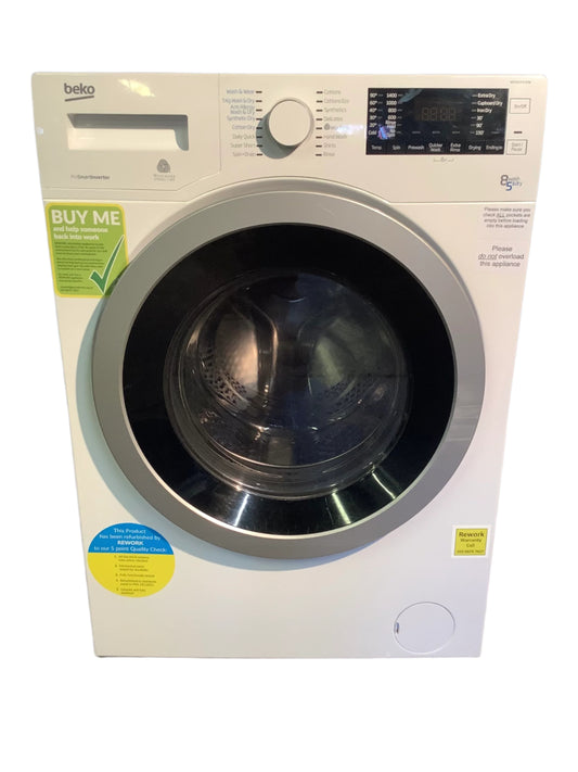 Beko Washer Dryer WDX8543130W L47811