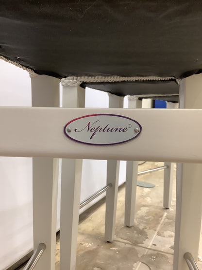 NEPTUNE Montague Lloyd Loom Bar Stool x 3. F27652