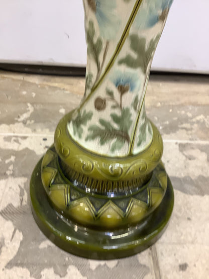 Floral Blue & Green Pedestal F27654