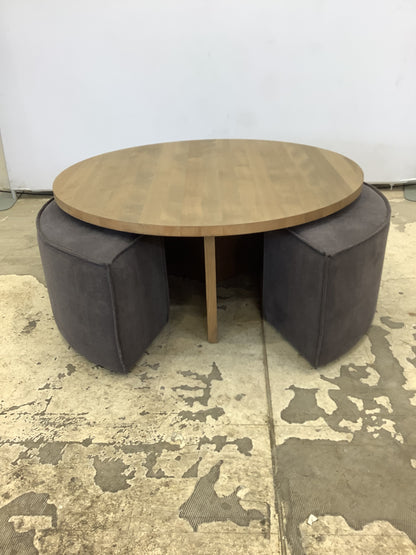 SOFA.Com Woody Coffee Table & Nesting Stool Set F27656