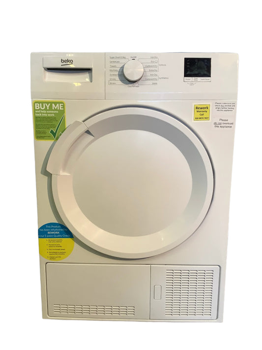 Beko 9kg Tumble Dryer DCR93161W L48760