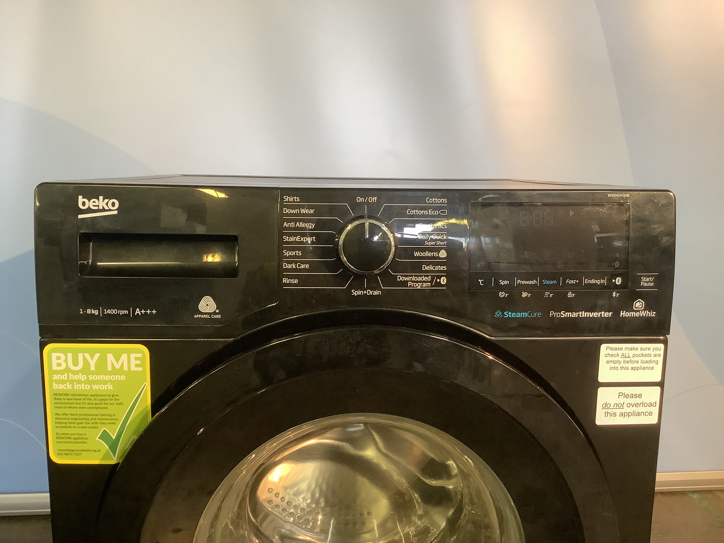Beko 8kg Washing Machine WX840430B L48526