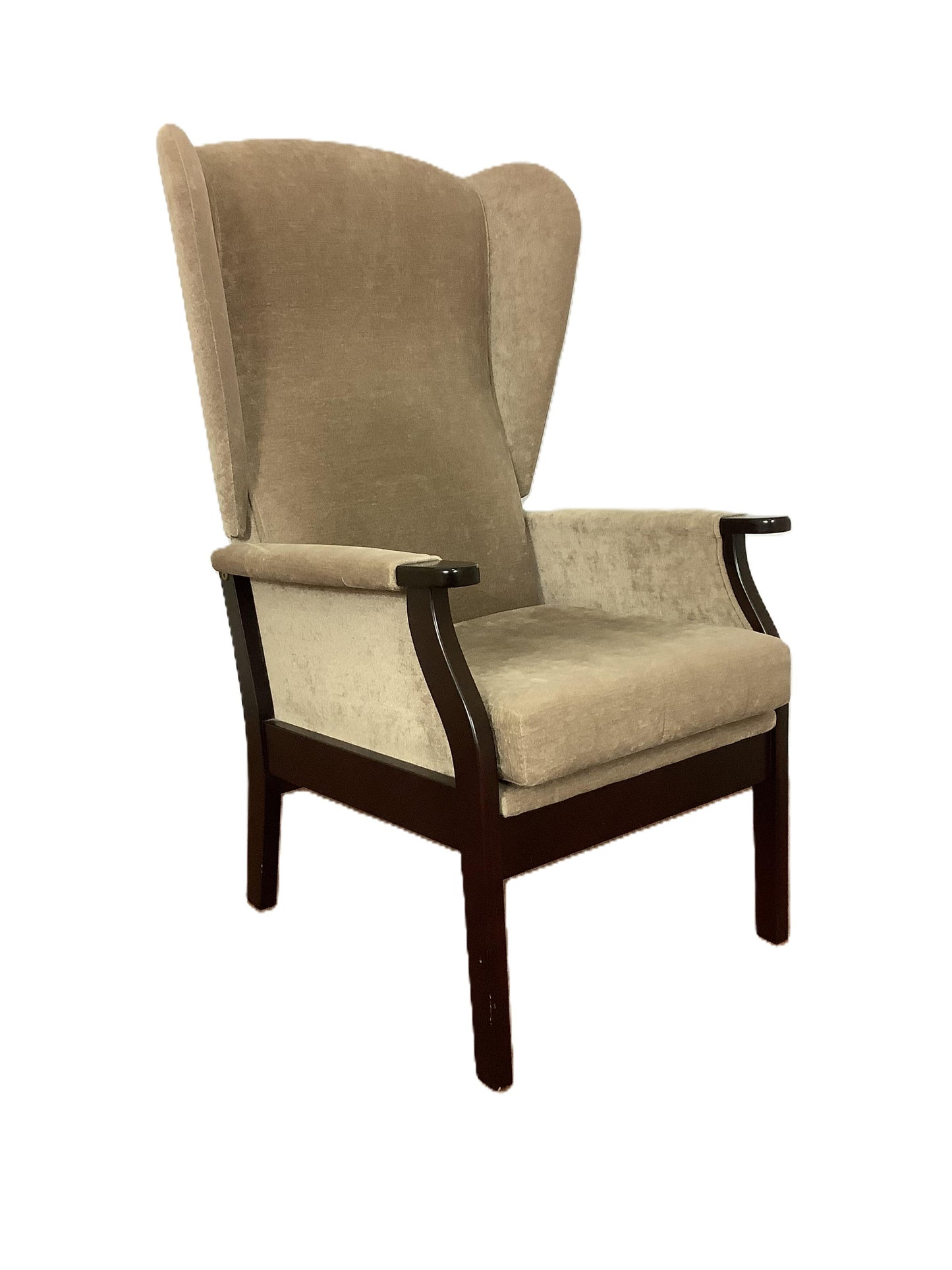 High Back Armchair, Beige F27161