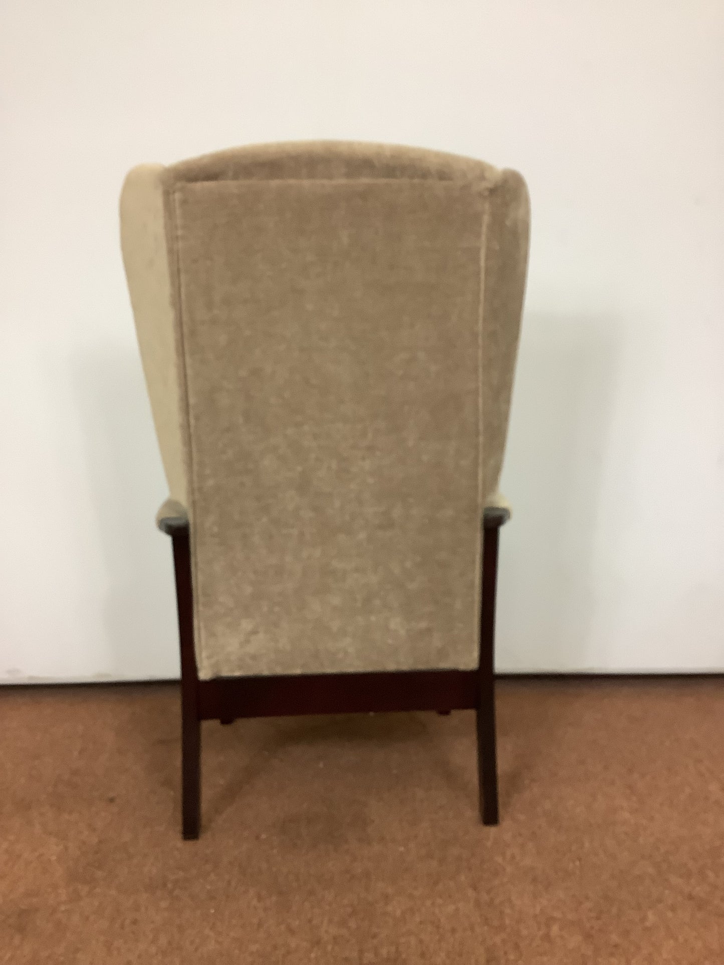 High Back Armchair, Beige F27161