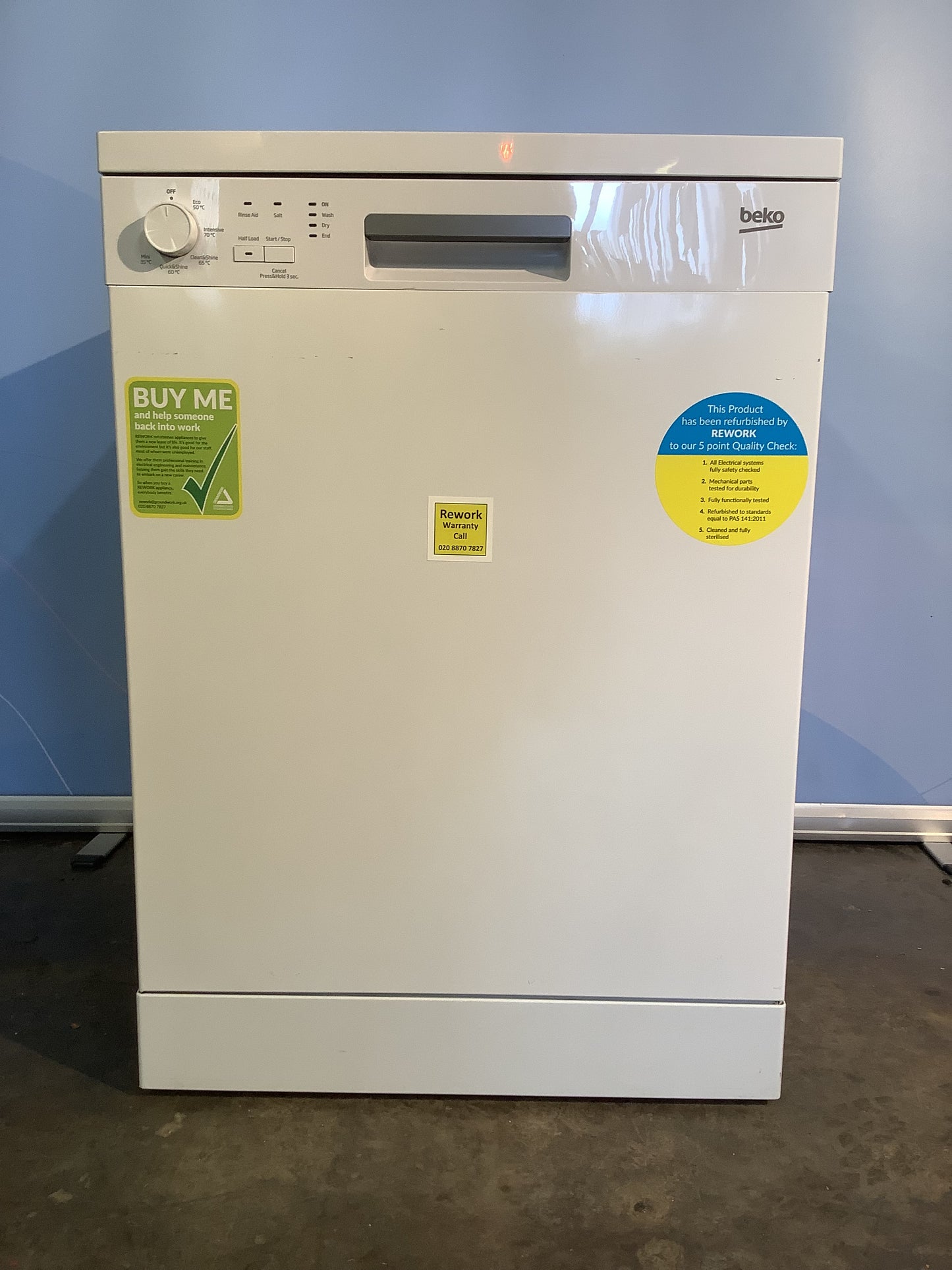 Beko Dishwasher DFNO5X11W L47781