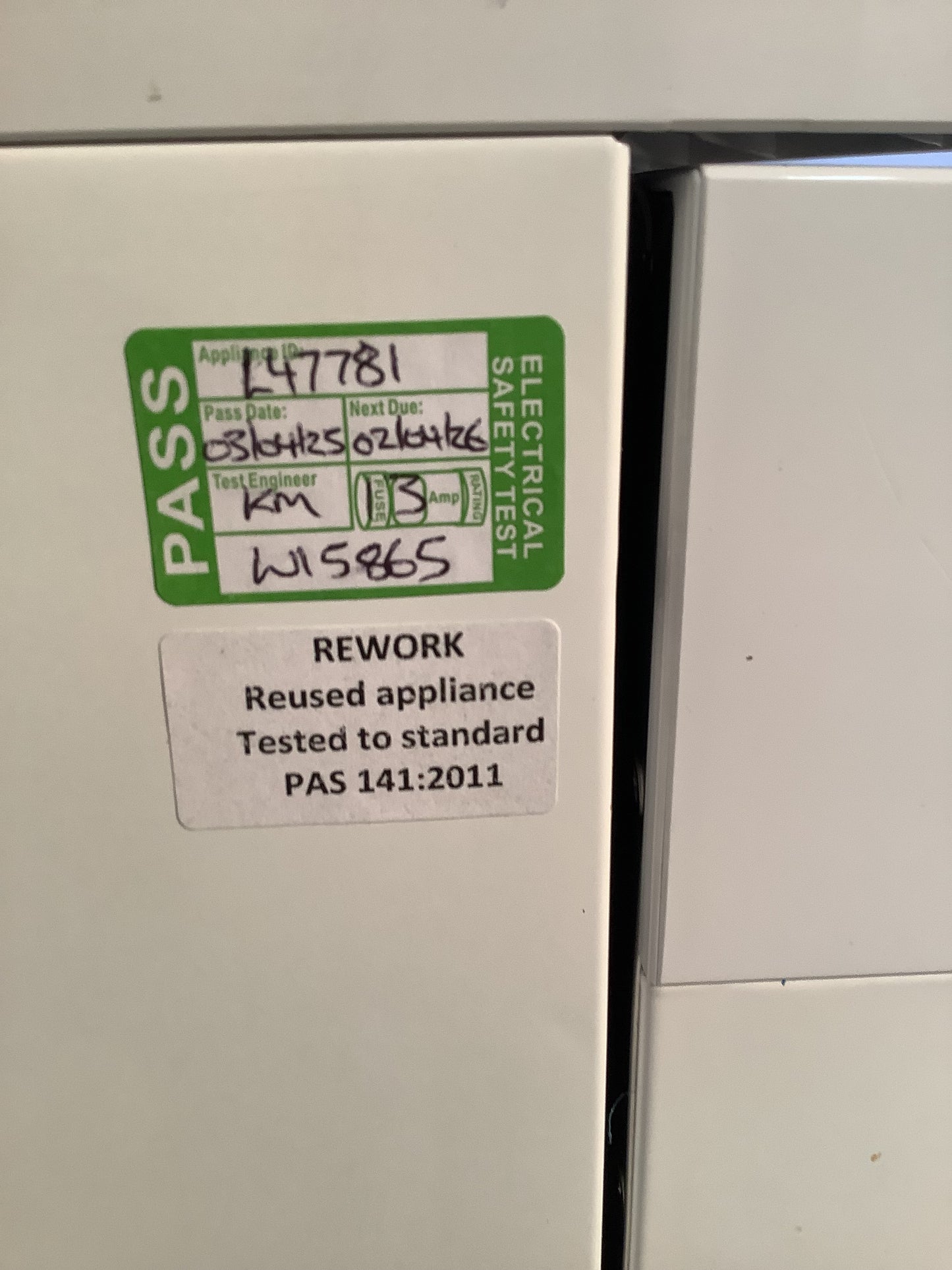 Beko Dishwasher DFNO5X11W L47781