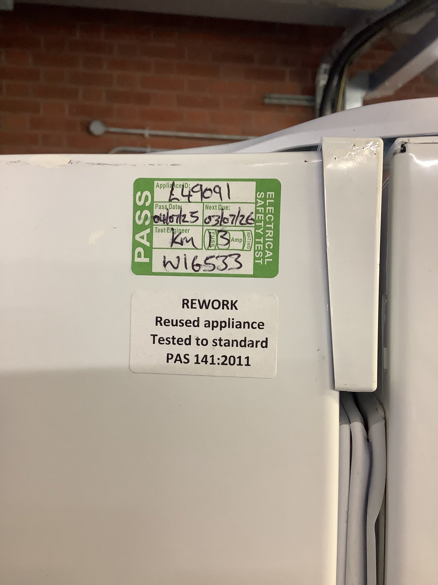 Indesit Freestanding Freezer U18F1CWUK1 L49091
