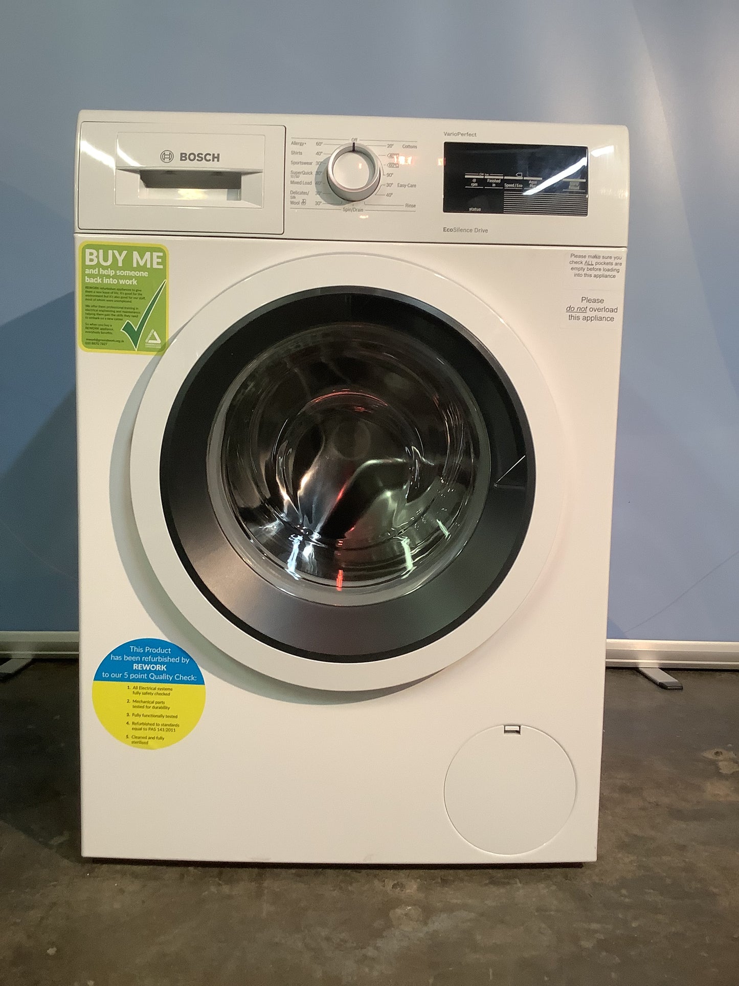 Bosch Washing Machine WAT28371GB/53 L47533