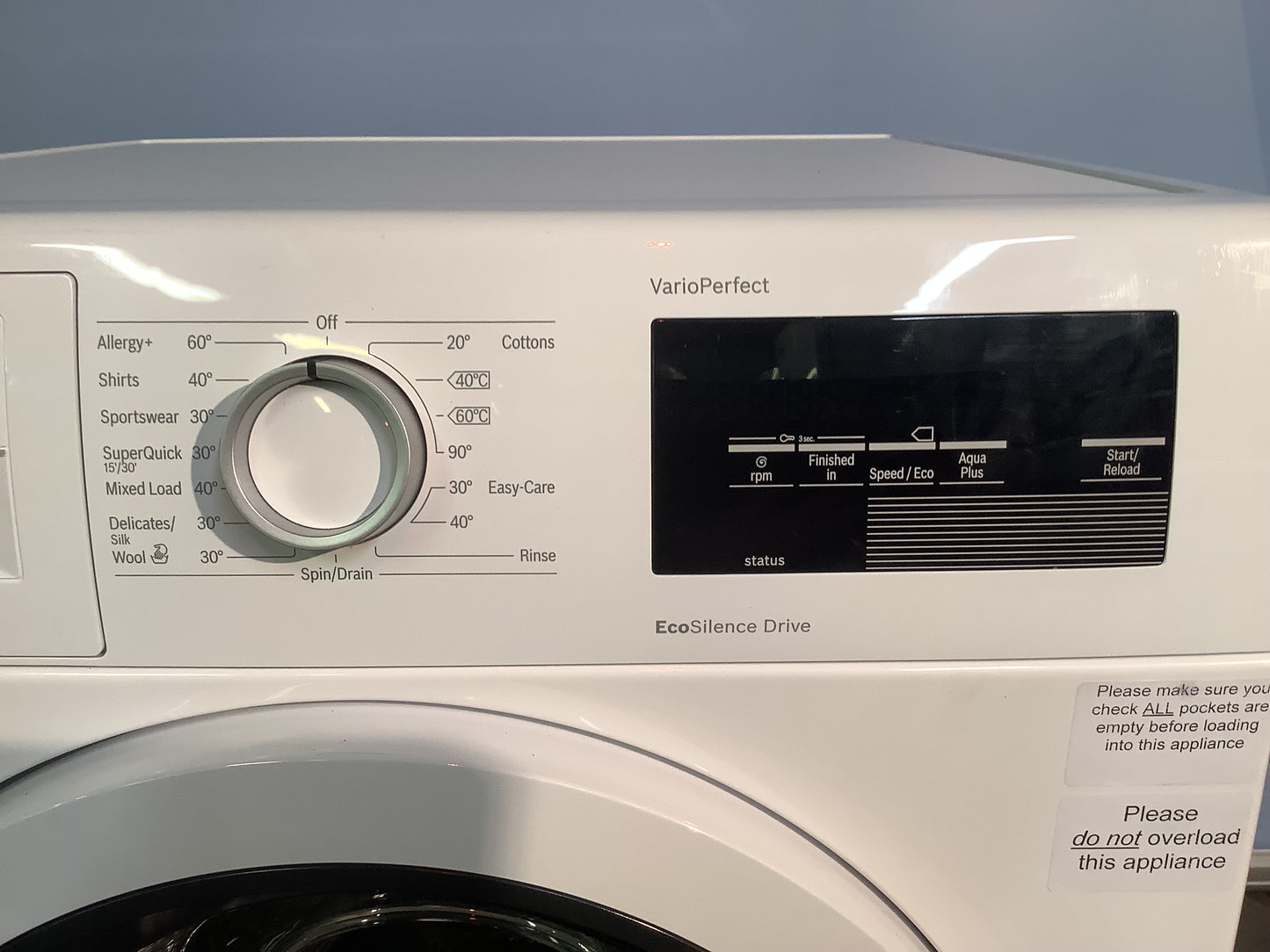 Bosch Washing Machine WAT28371GB/53 L47533