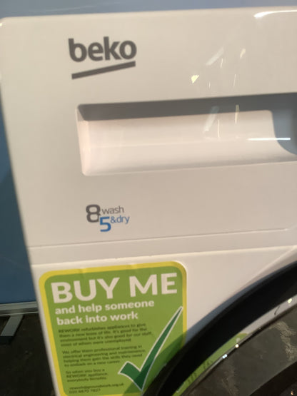 Beko Washer Dryer WDEX854044Q0W L47596