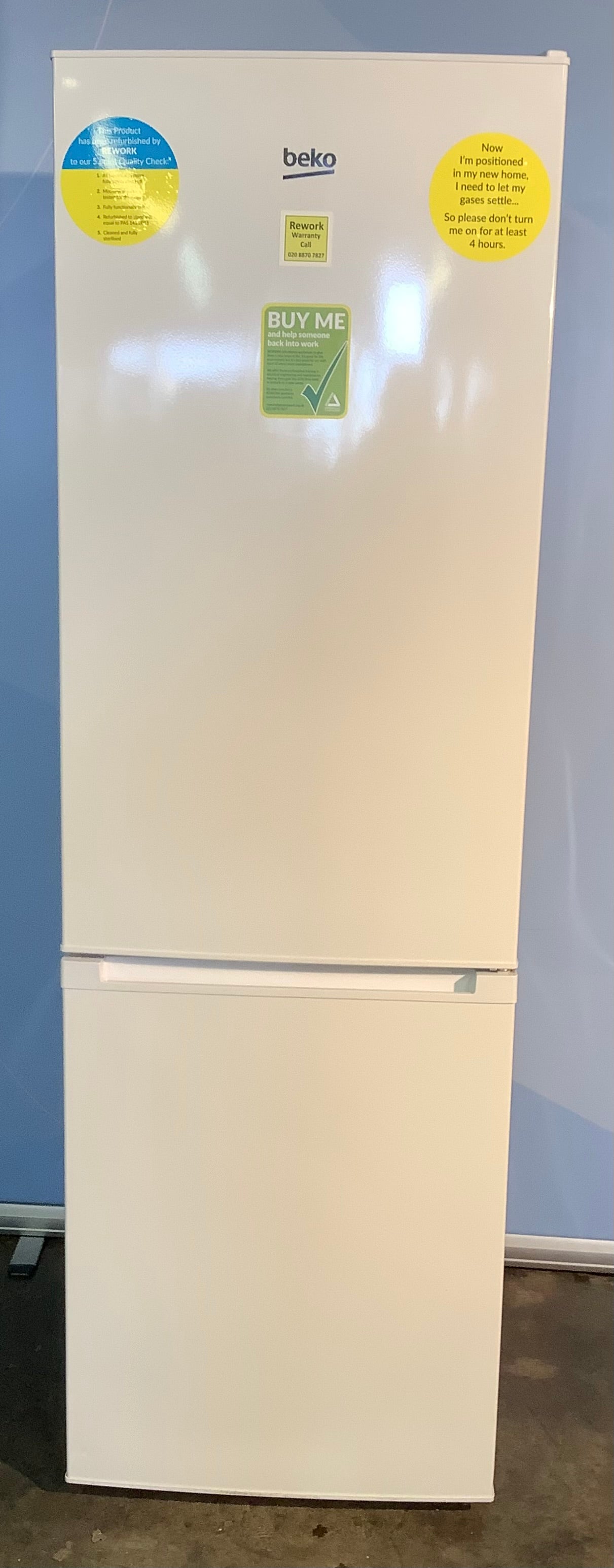 Beko Fridge Freezer CCFM1571W L47770