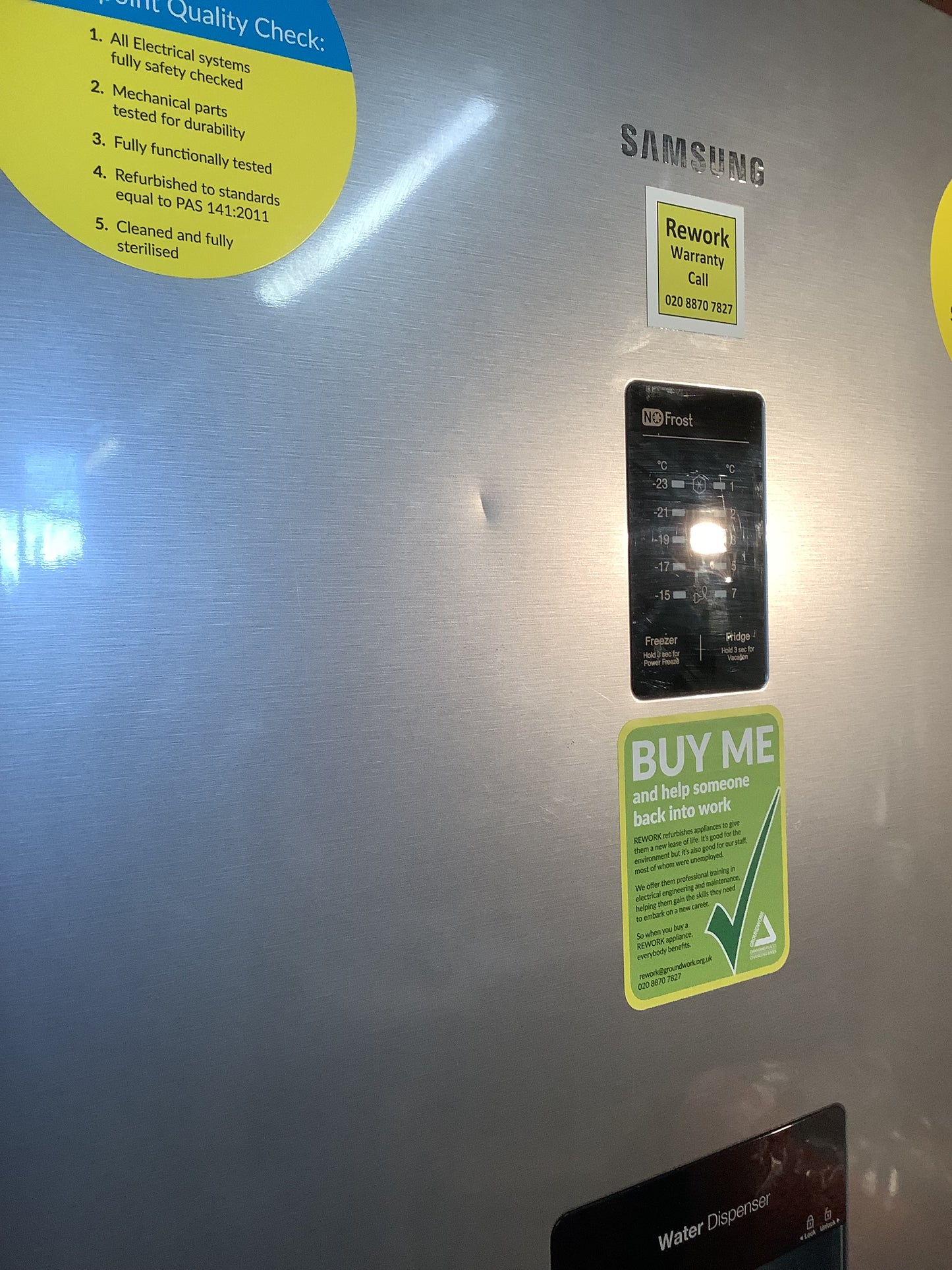 Samsung Fridge Freezer RB31FBRNDSA L47890