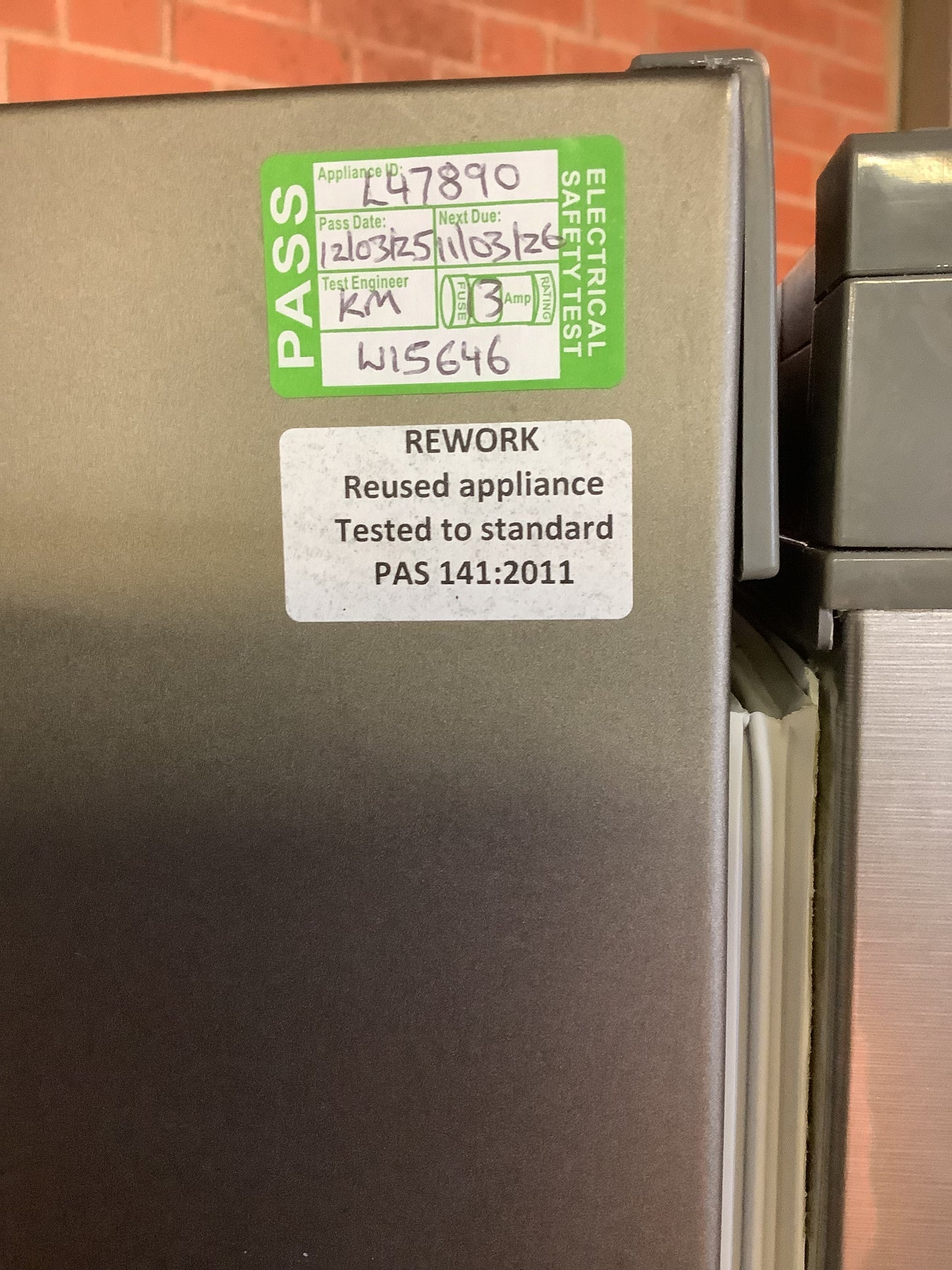 Samsung Fridge Freezer RB31FBRNDSA L47890