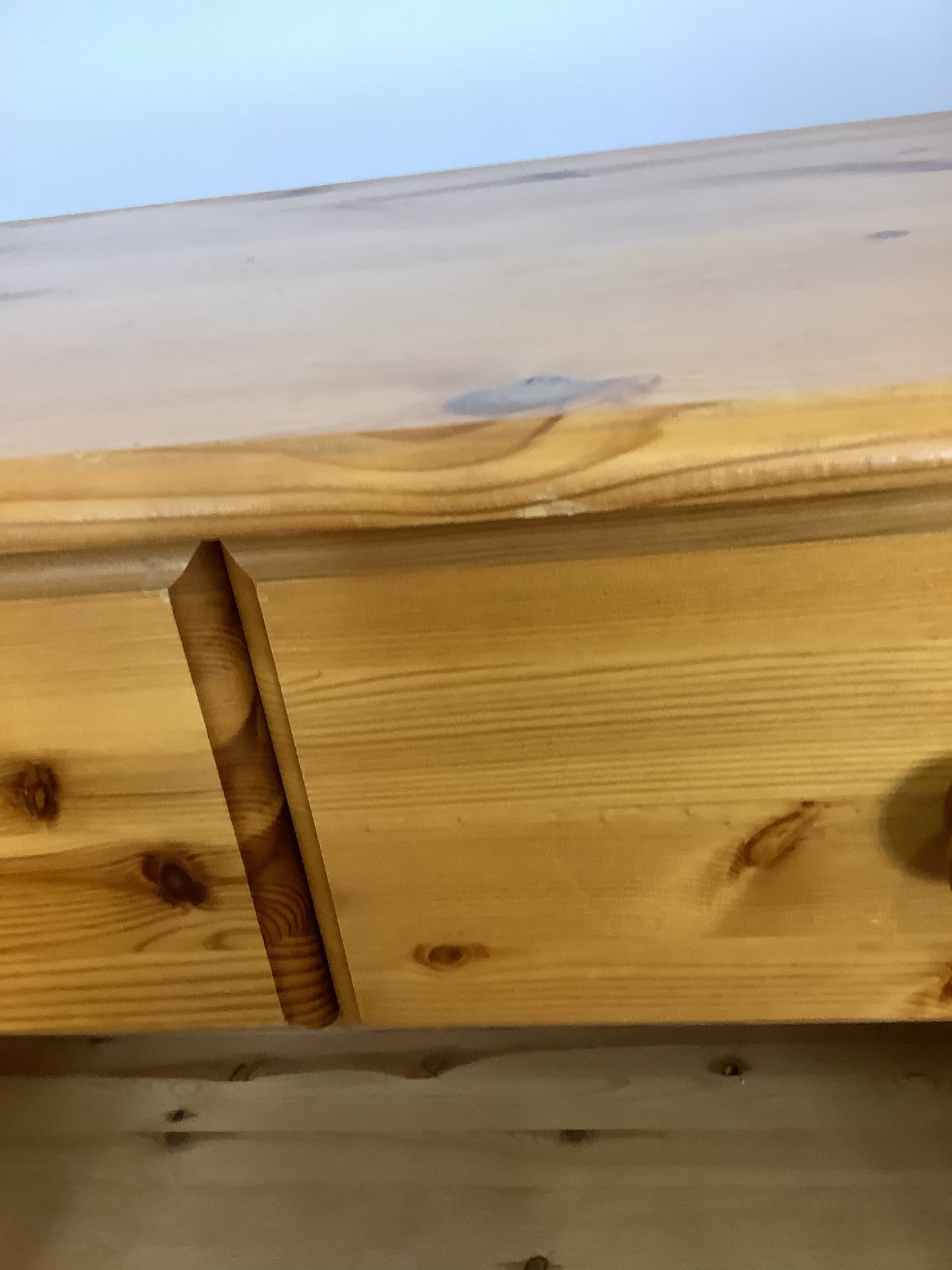 Pine 3 Draw / 2 Cupboard Sideboard F27407