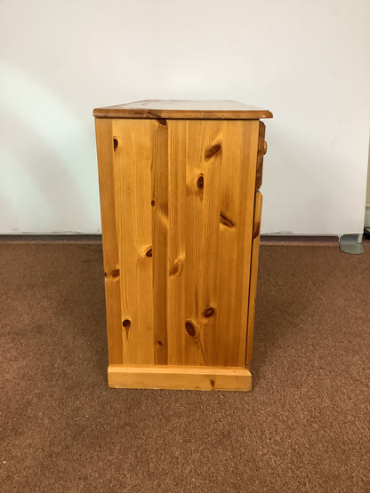Pine 3 Draw / 2 Cupboard Sideboard F27407