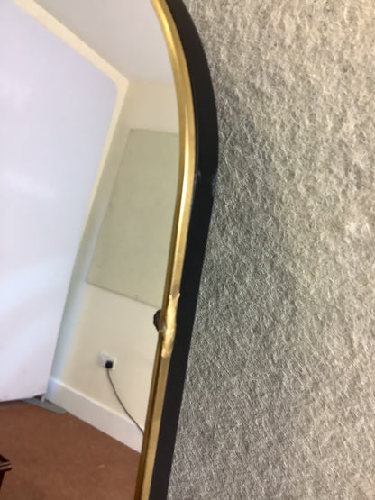 Oliver Bonas Scallop {GOLD} Full Length Mirror F27408
