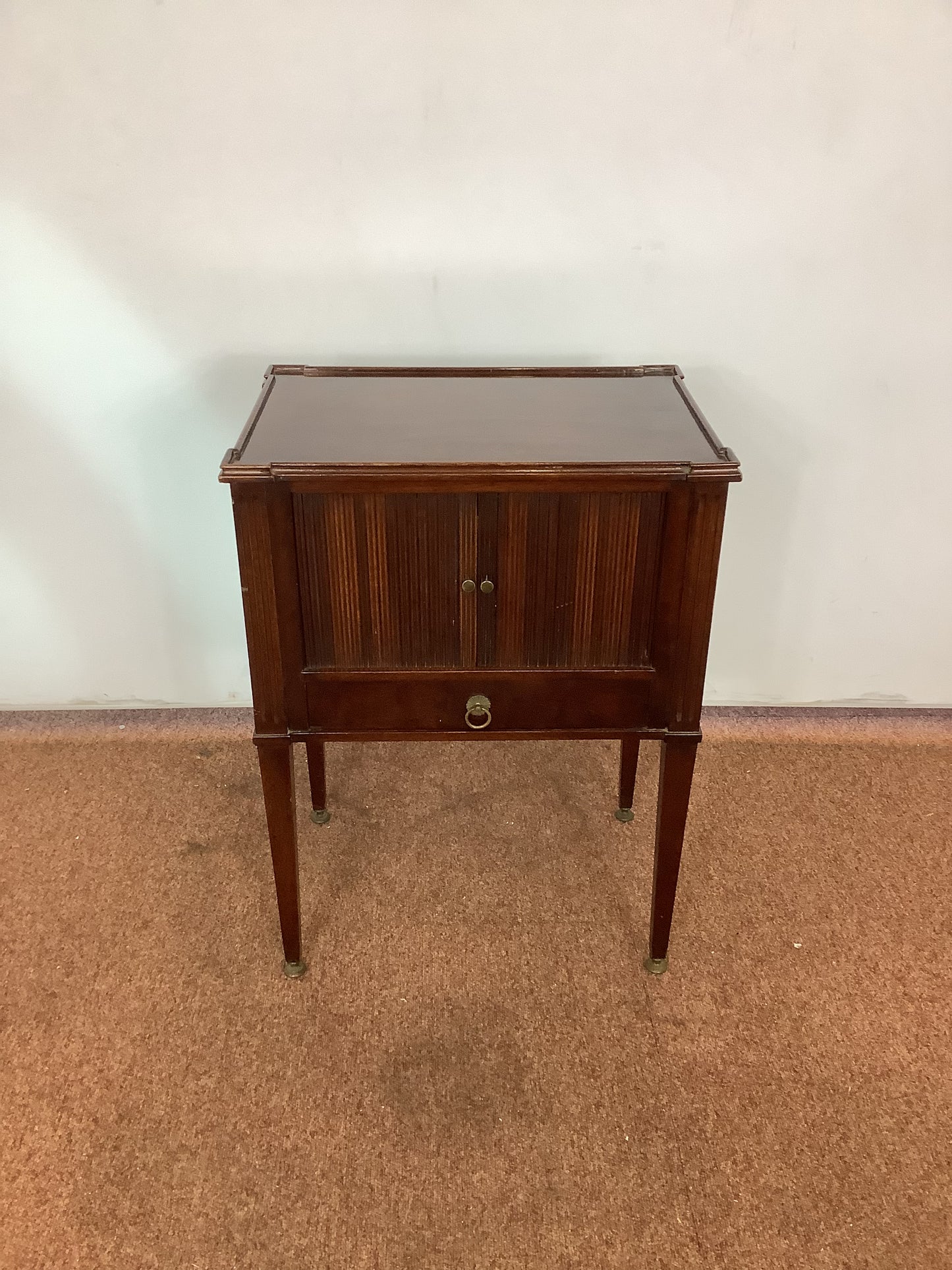 Dutch Georgian Mahogany Night Table F27409