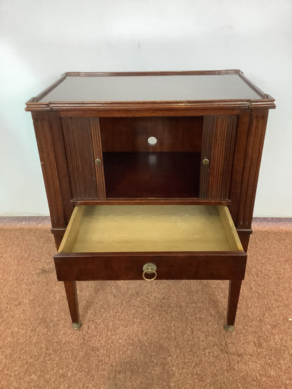Dutch Georgian Mahogany Night Table F27409