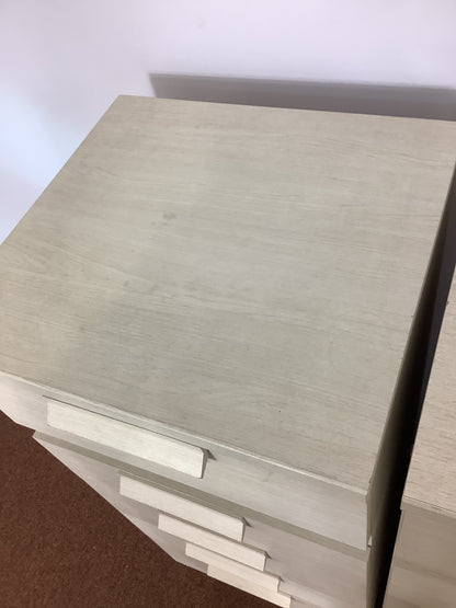 {PAIR} GAMI By Bensons for Beds 5 Draw Narrow Chest of Drawers F27411