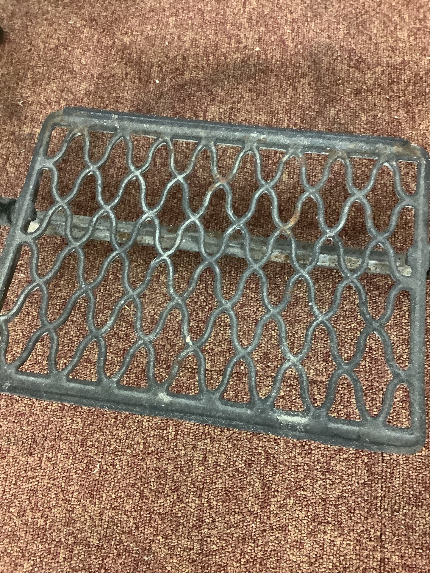 Singer Sewing Machine Cast Iron Treadle Base F27413