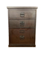 Pottery Barn Dark Mahogany Finish File Cabinet F27416