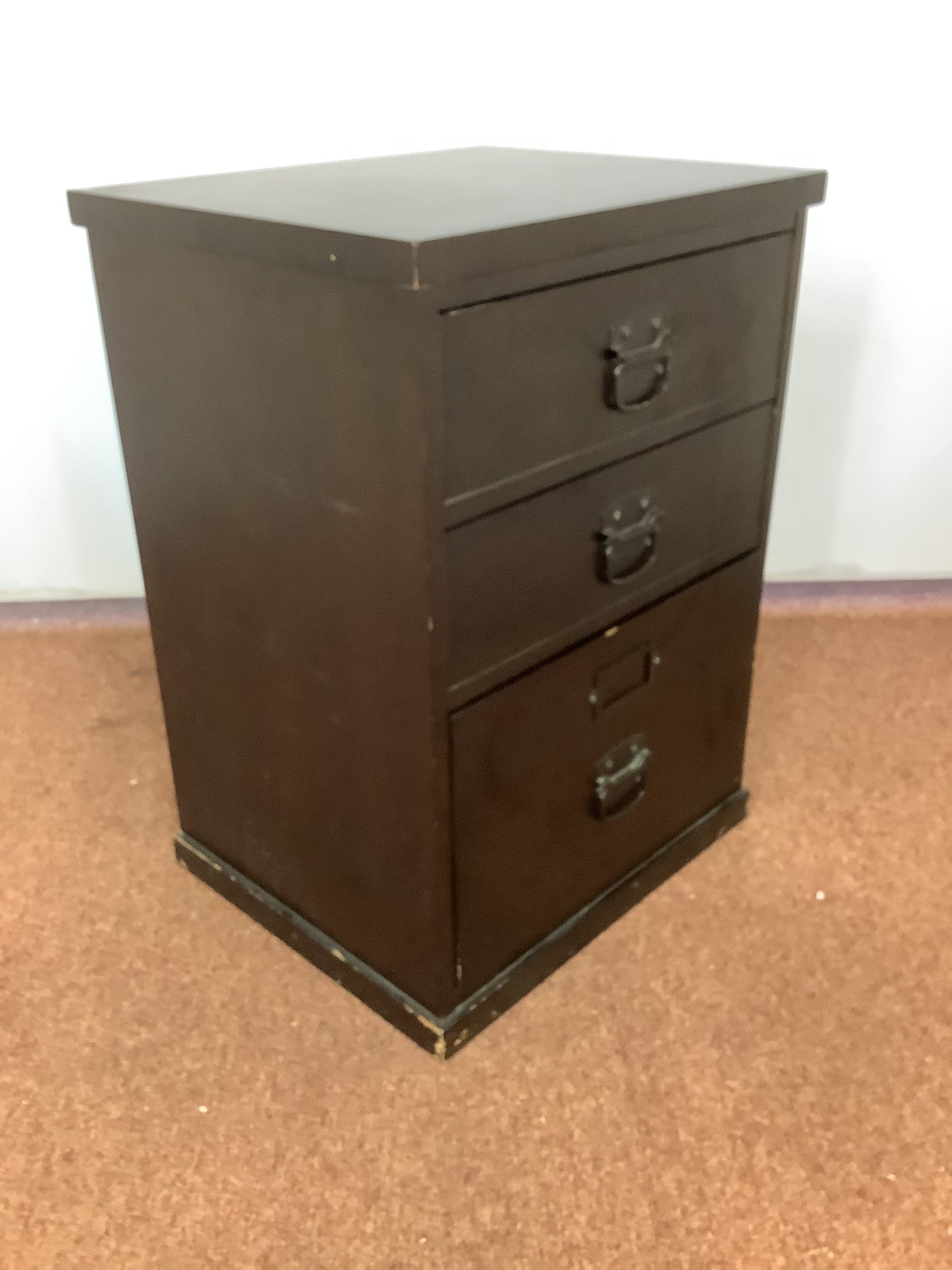 Pottery Barn Dark Mahogany Finish File Cabinet F27416