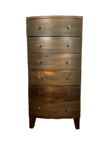 6 Drawer Navajos Reclaimed Wood Tallboy Chest of Drawers F27420