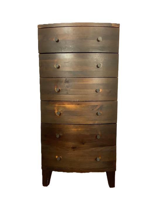 6 Drawer Navajos Reclaimed Wood Tallboy Chest of Drawers F27420