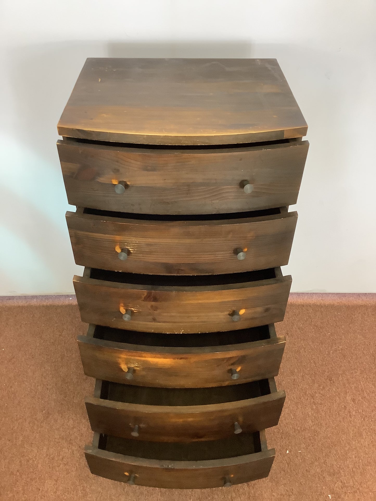 6 Drawer Navajos Reclaimed Wood Tallboy Chest of Drawers F27420