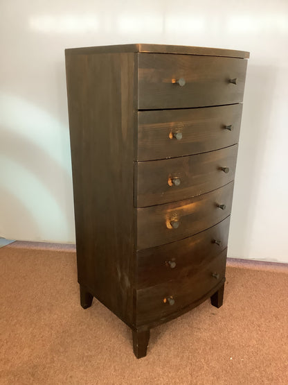 6 Drawer Navajos Reclaimed Wood Tallboy Chest of Drawers F27420