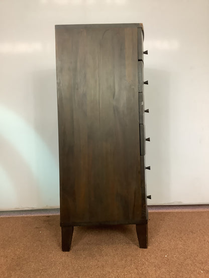 6 Drawer Navajos Reclaimed Wood Tallboy Chest of Drawers F27420