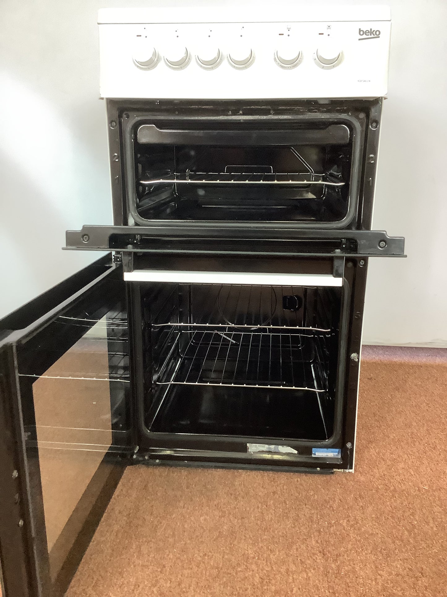 Beko 50cm Cooker KDC5422AW L52488