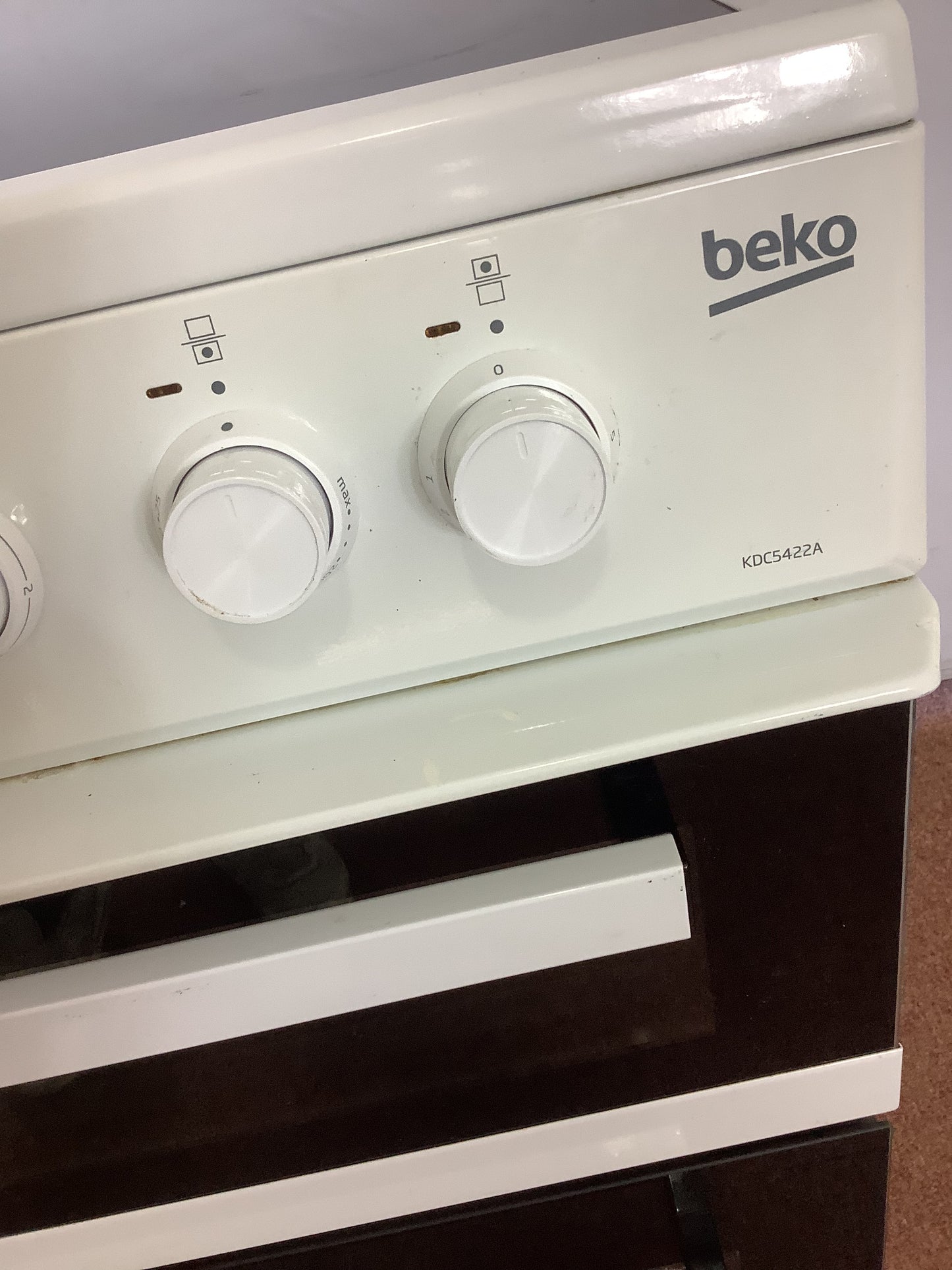 Beko 50cm Cooker KDC5422AW L52488
