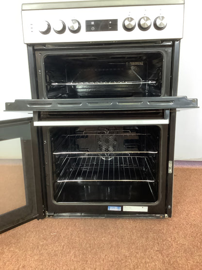 Beko 60cm Double Oven Cooker KDC6S3S L52388