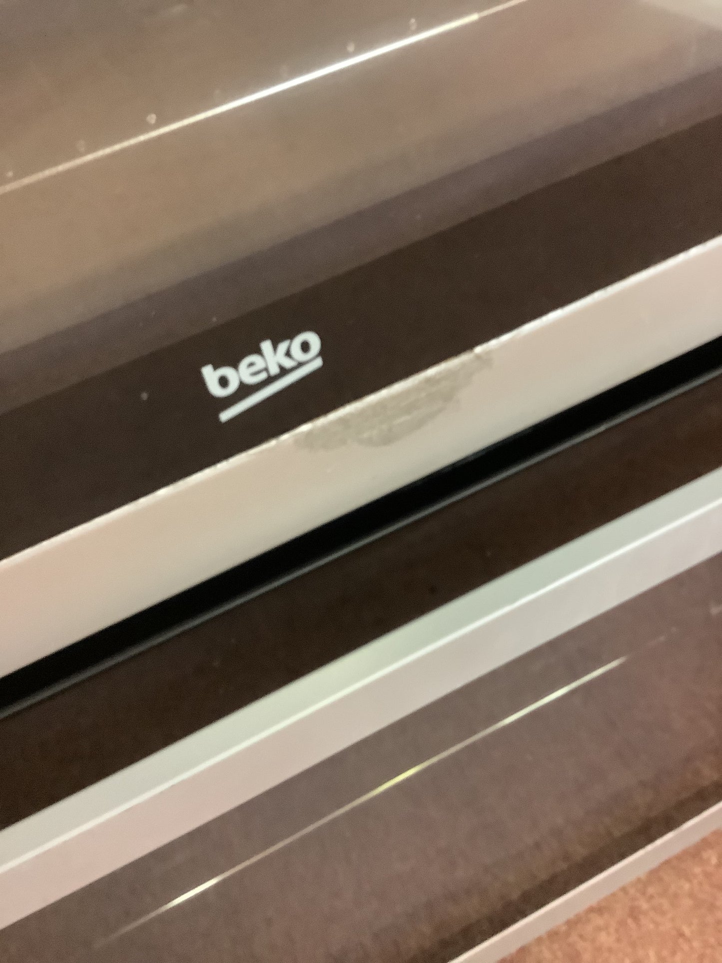 Beko 60cm Double Oven Cooker KDC6S3S L52388