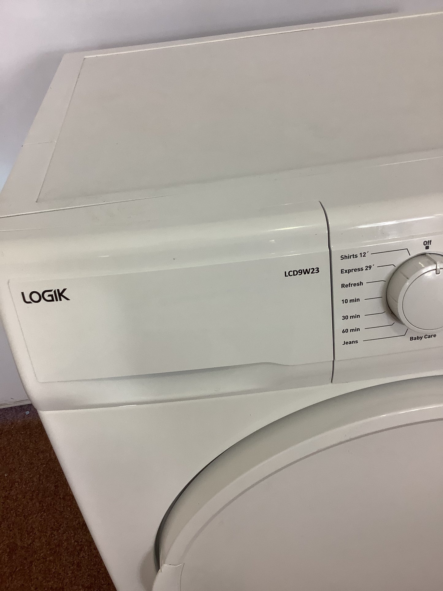 Logik 9kg Tumble Dryer LCD9W23 L52525