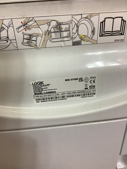 Logik 9kg Tumble Dryer LCD9W23 L52525