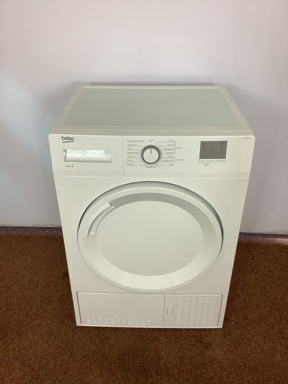 Beko 8kg Tumble Dryer DTGC8001RW L52541