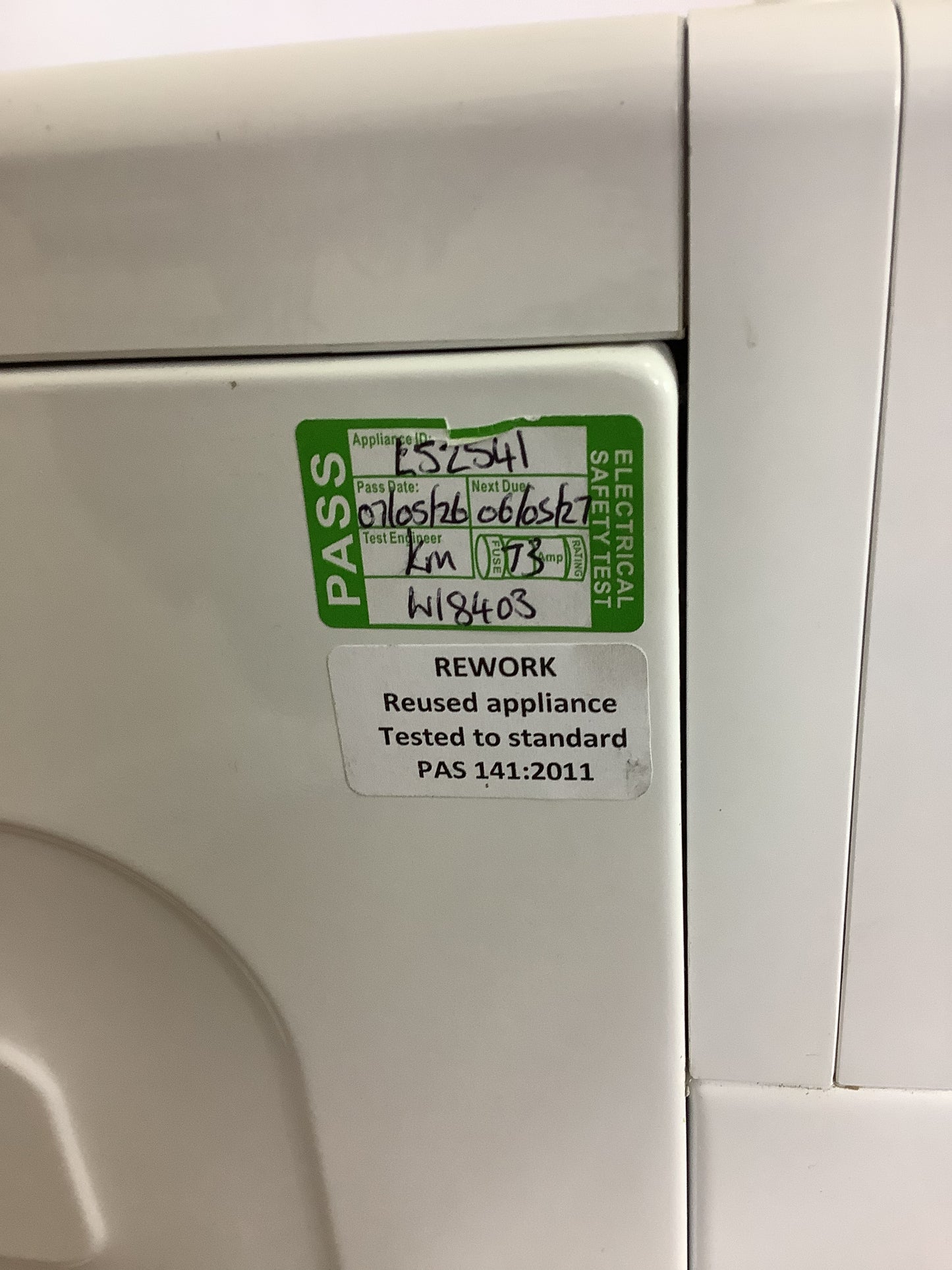 Beko 8kg Tumble Dryer DTGC8001RW L52541