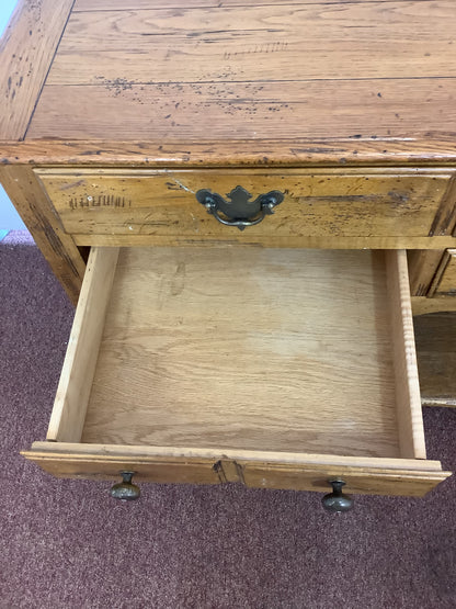 CTH Sherrill Occasional Antique Pine 6 Drawer Sideboard F27422